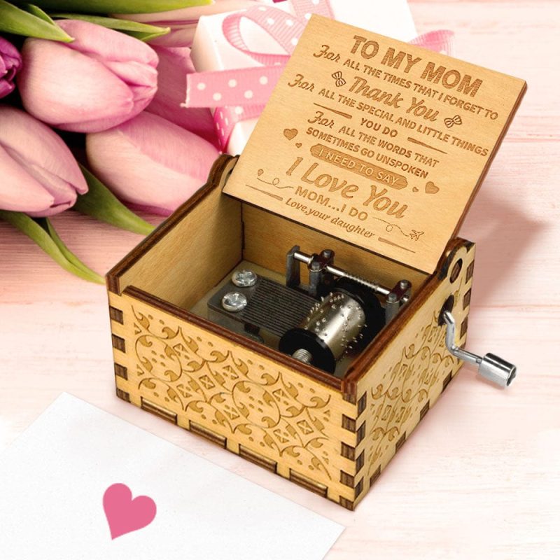 Engraved Music Box You Are My Sunshine Gift For Son From Mom