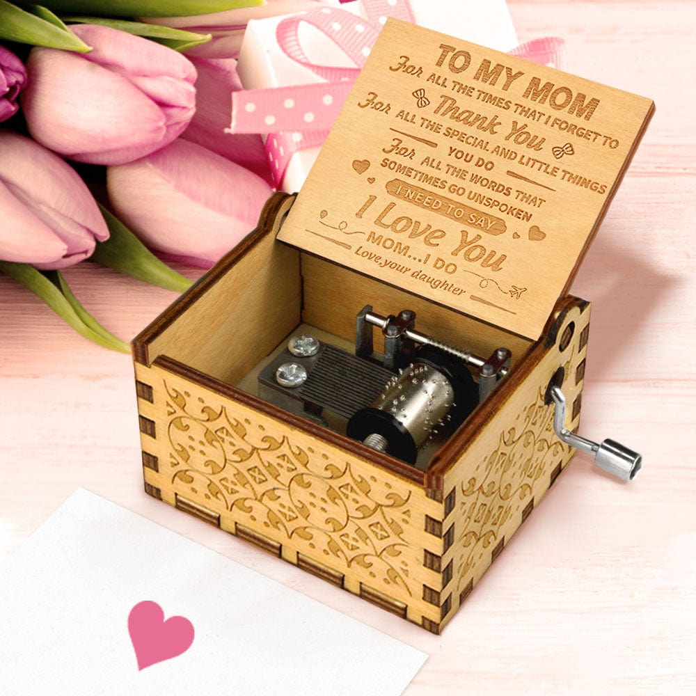 Engraved Music Box You Are My Sunshine Gift For Son From Mom