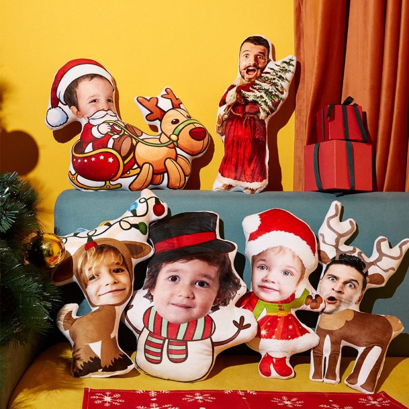 Personalized Photo Doll Customize A Variety of Pictures Pillow, Put Your Photo and Baby Photo On The Pillow