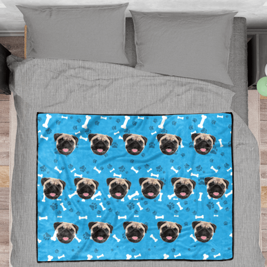 Photo Blanket Gift For Pet Lover Bedroom Gifts