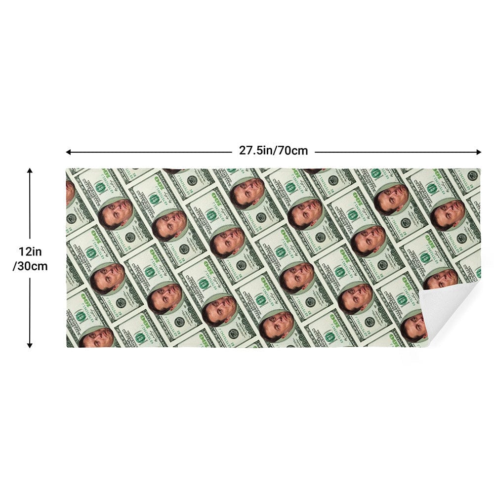 Custom Faces Towel Personalized Photo Towel Funny Gifts for Him - Dollar - Image 2