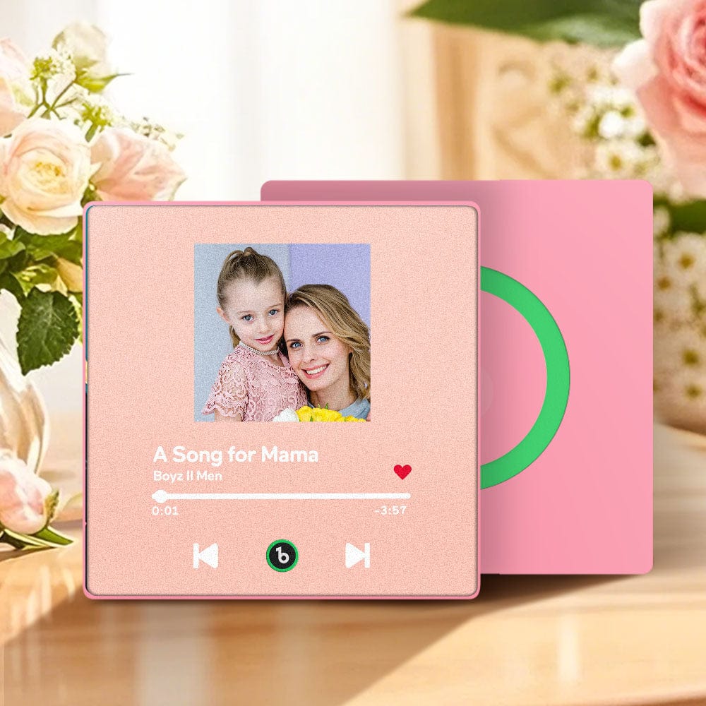Custom Music & Photo Fridge Magnet Supports Bluetooth Connectivity Mother's Day Gifts