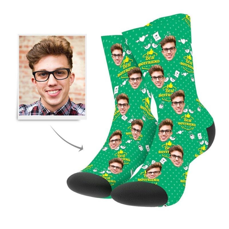 Custom Socks Long Distance Relationship Gift – “Best Husband”