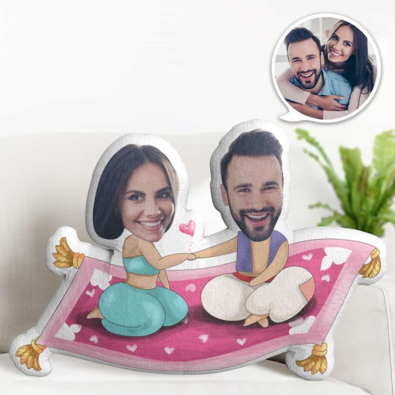Valentines Gifts Personalized MiniMe Pillow Custom Funny Couple Pillow Gifts Birthday Gifts