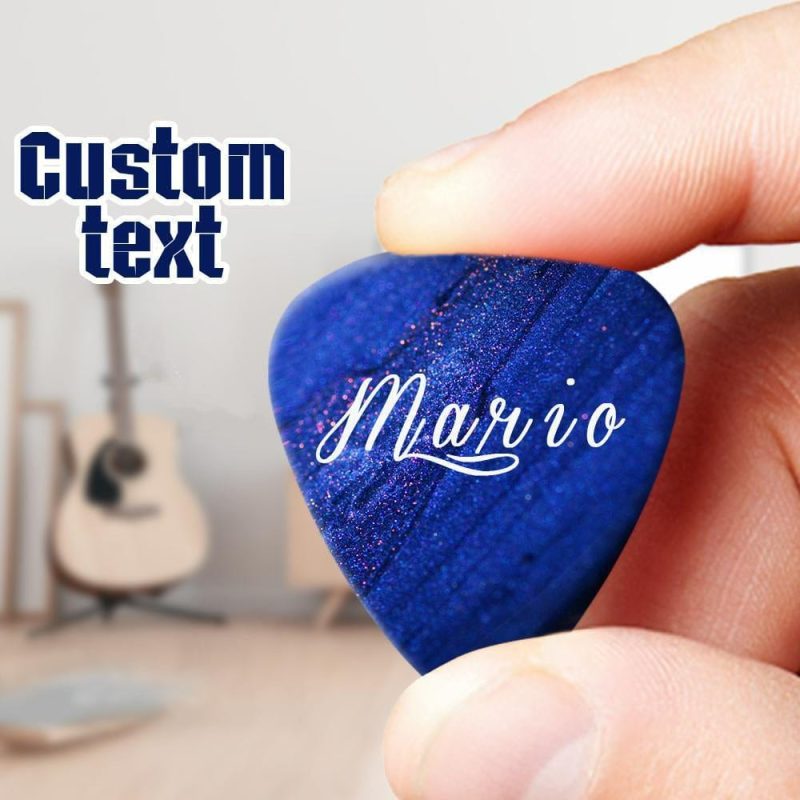 Memorial Gift Custom Guitar Pick Gift For Boyfriend – 6pcs