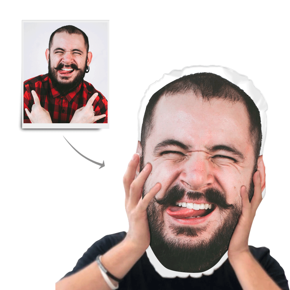 Face Pillow Funny Birthday Gift Graduation Gifts For Him