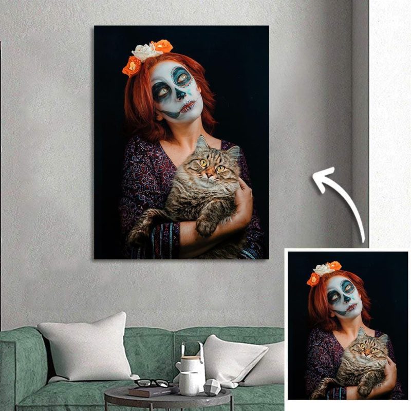 Halloween Gift Photo Wall Art Canvas – 30*40cm