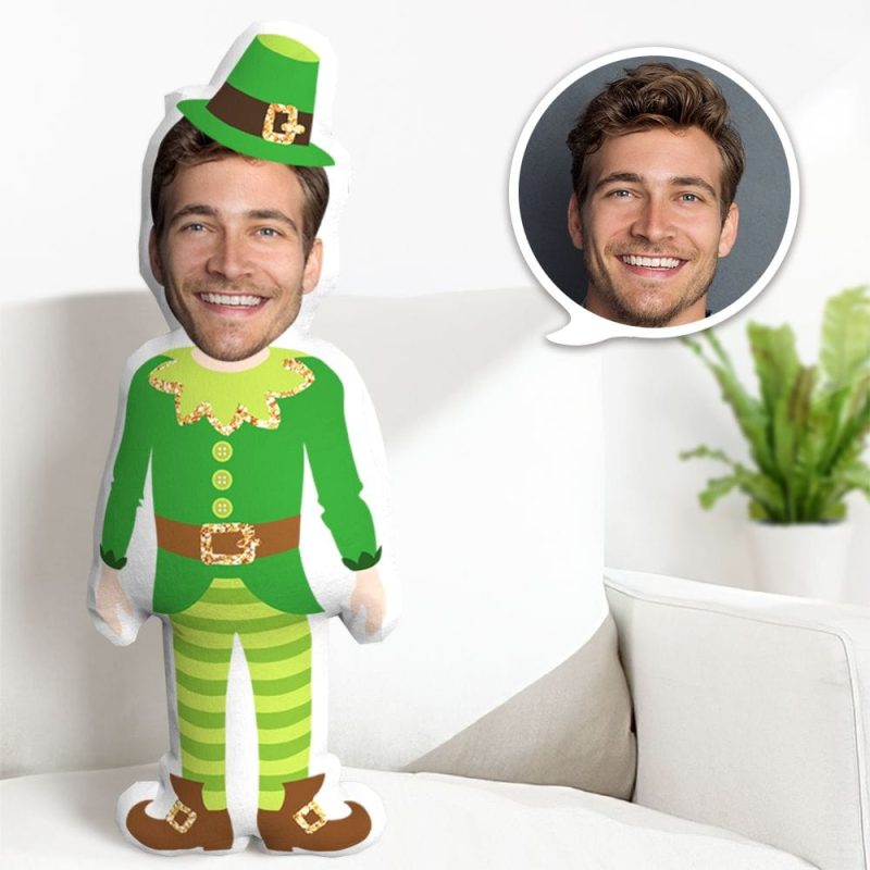 Custom Body Pillow St. Patrick’s Day Minime Throw Pillow Gifts For Him