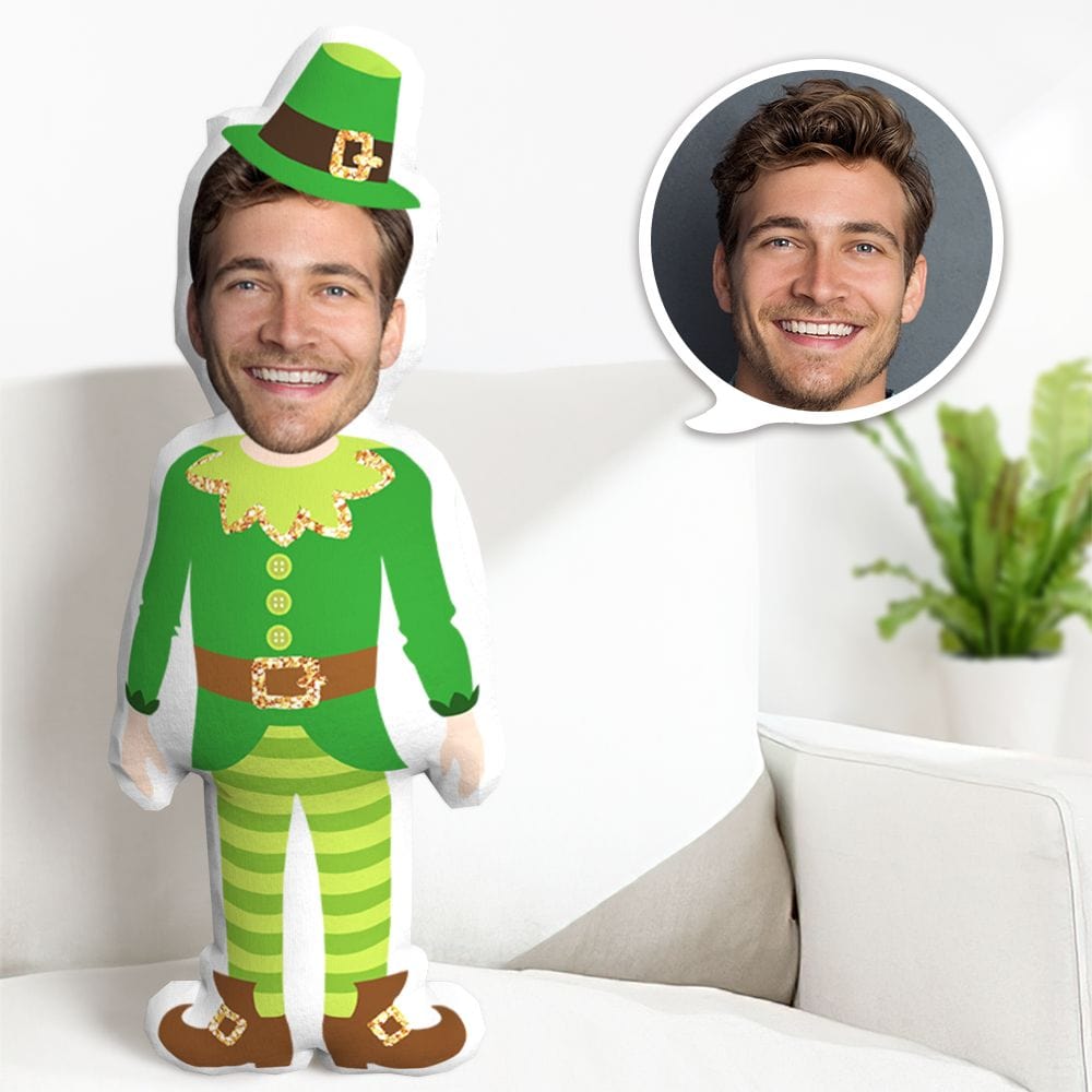 Custom Body Pillow St. Patrick's Day Minime Throw Pillow Gifts For Him