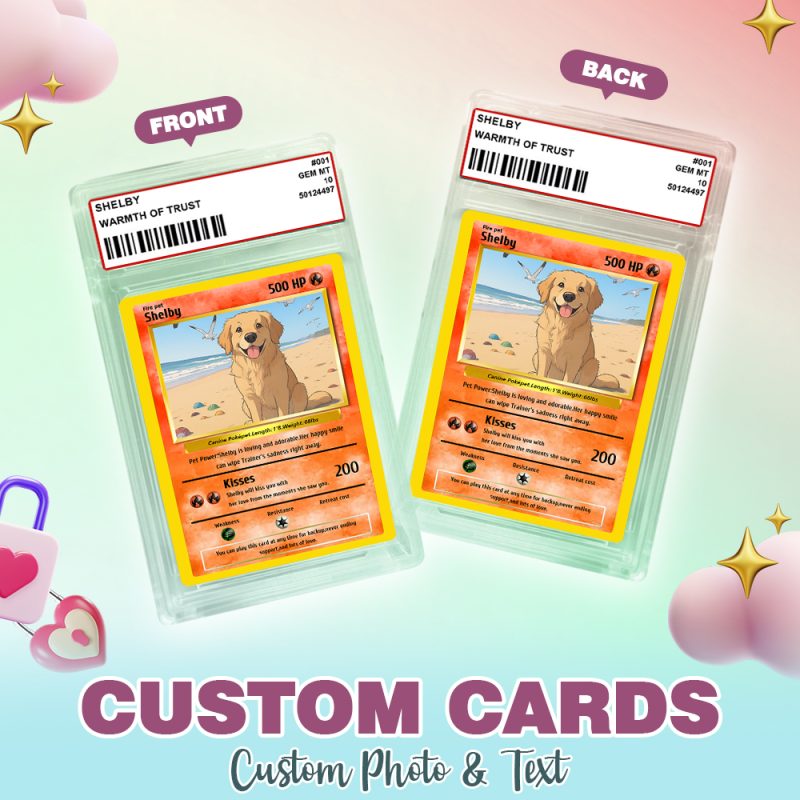 Custom Anime Acrylic Card Personalized Love Gift for Anniversary, Valentine’s Day or Birthday