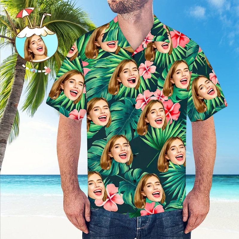 Custom Face Hawaiian Shirt for Him – A Humorous and Unique Surprise for Father’s Day