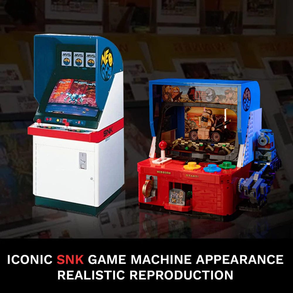 Pantasy Retro Arcade Machine Building Set Metal Slug Entertainment System Building Kit for Adults - Image 3