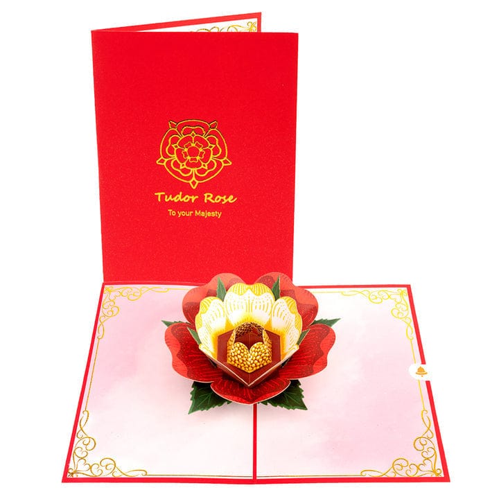 Rose Card Pop up Card Flower Card for Mother’s Day