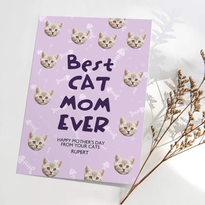 Personalilzed Greeting Cards With Pet Photo Gifts For Pet Lover