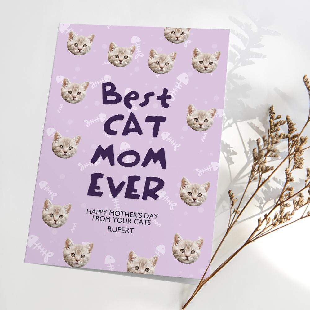 Personalilzed Greeting Cards With Pet Photo Gifts For Pet Lover