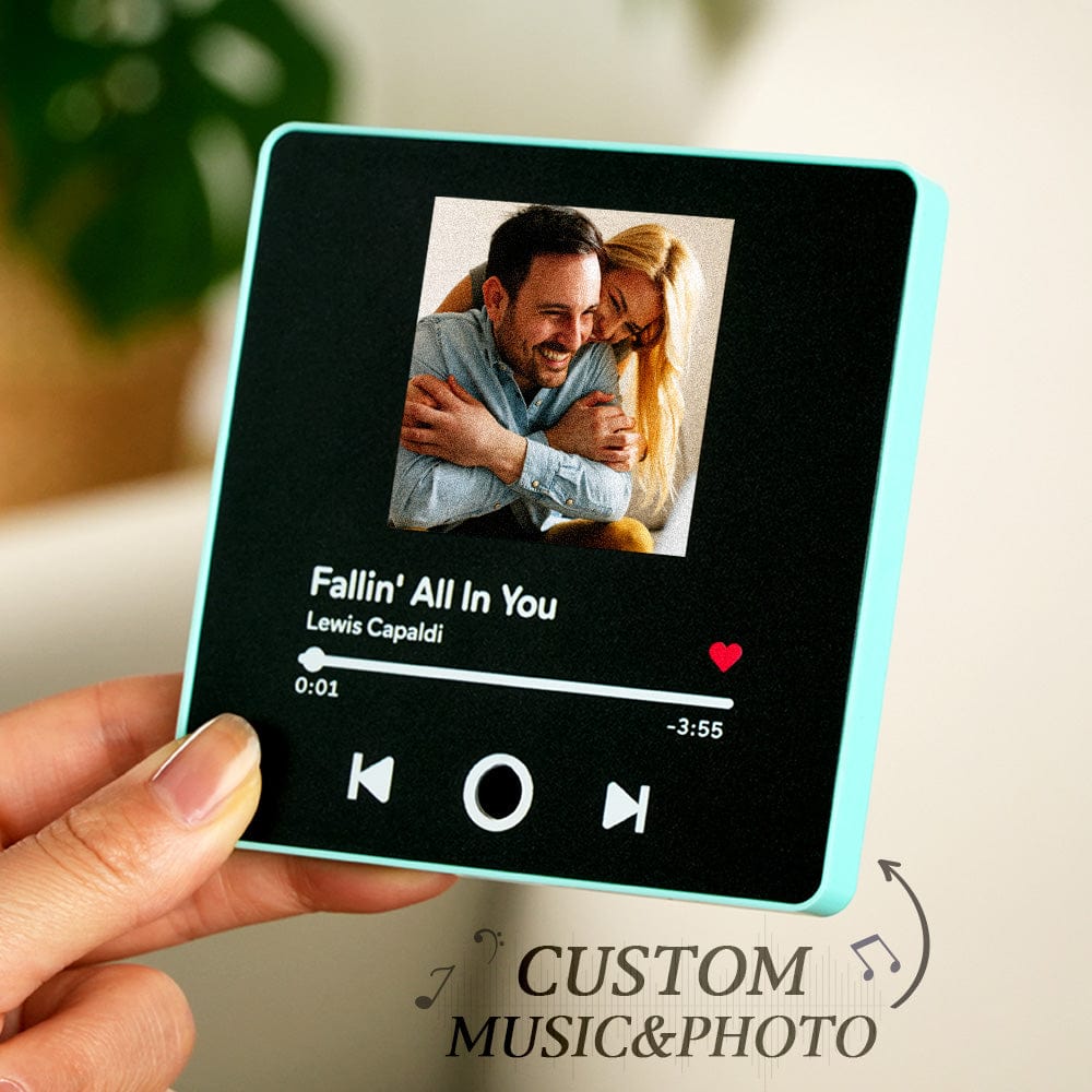 Custom Music Album Fridge Magnet Personalized Music Fridge Magnet Can Play Songs With Adjust Volume