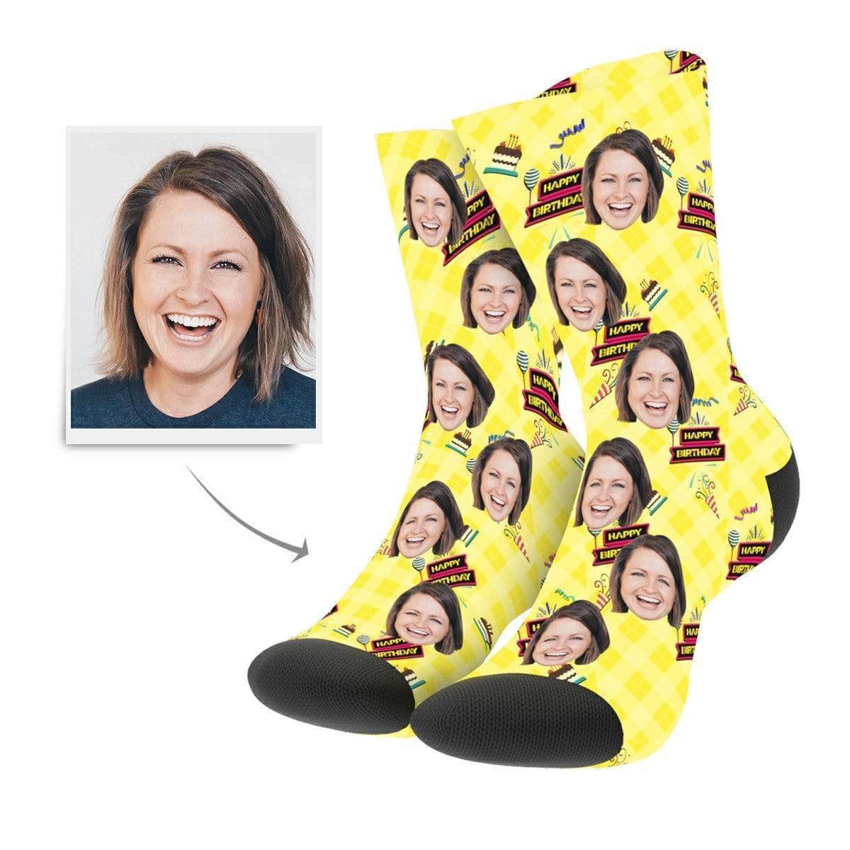Custom Socks Birthday Gift Christmas Gift