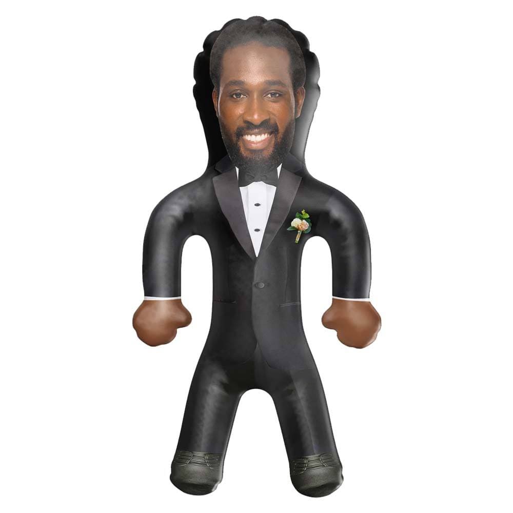 Personalized Groom Blow Up Dolls Unique Wedding Gifts Bachelorette Party Decor - Image 4