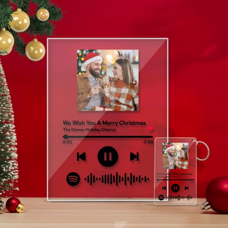 Christmas Gifts Personalized Spotify Plaque – Buy 1 Get 1 Free