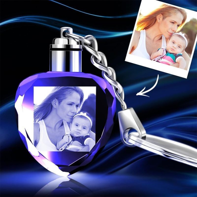 Sympathy Gifts For Loss Of Mother Crystal Keychain