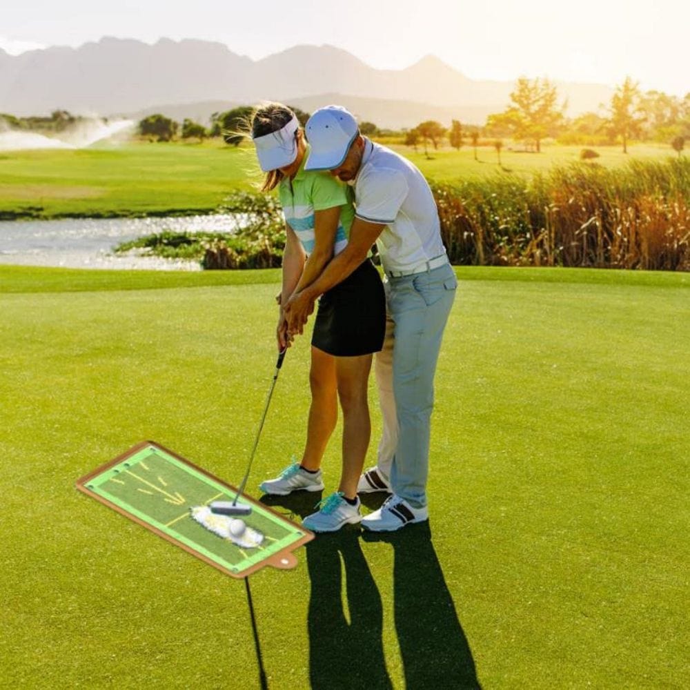 Golf Hitting Mat For Swing Detection Batting Golf Training Aid Equipment - Image 2