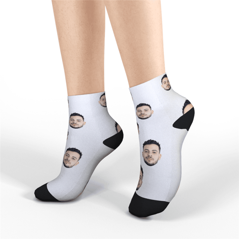 Custom Face Socks Gift Valentines Day Gifts For Him