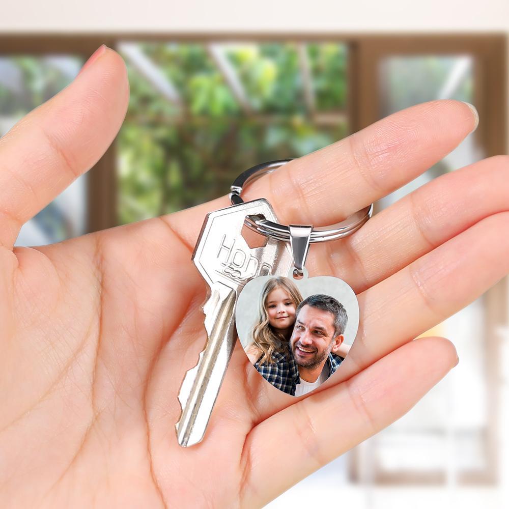 Father's Day Keychain New Dad Gifts Metal Keychain Father's Day Gifts - Image 2
