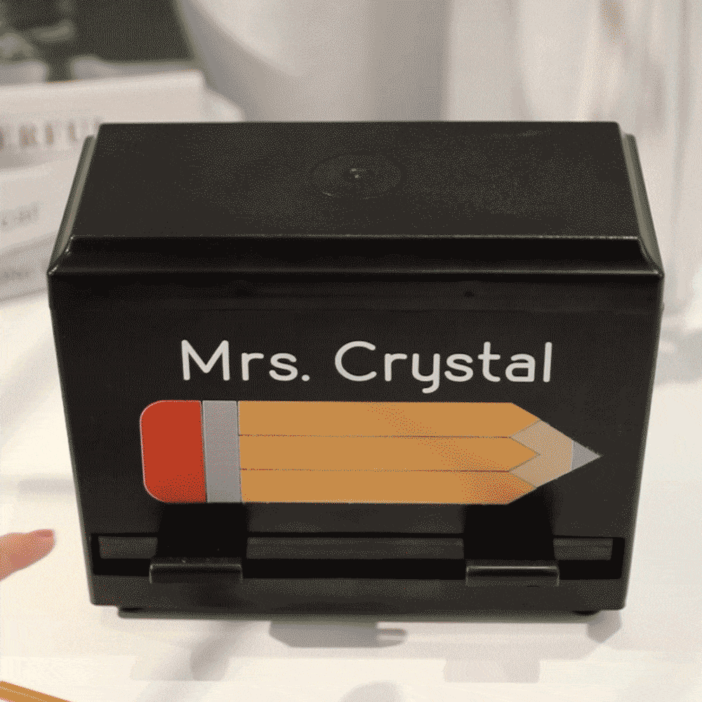 Personalized Pencil Dispenser with Name Pencil Cases Appreciation Gift for Teacher