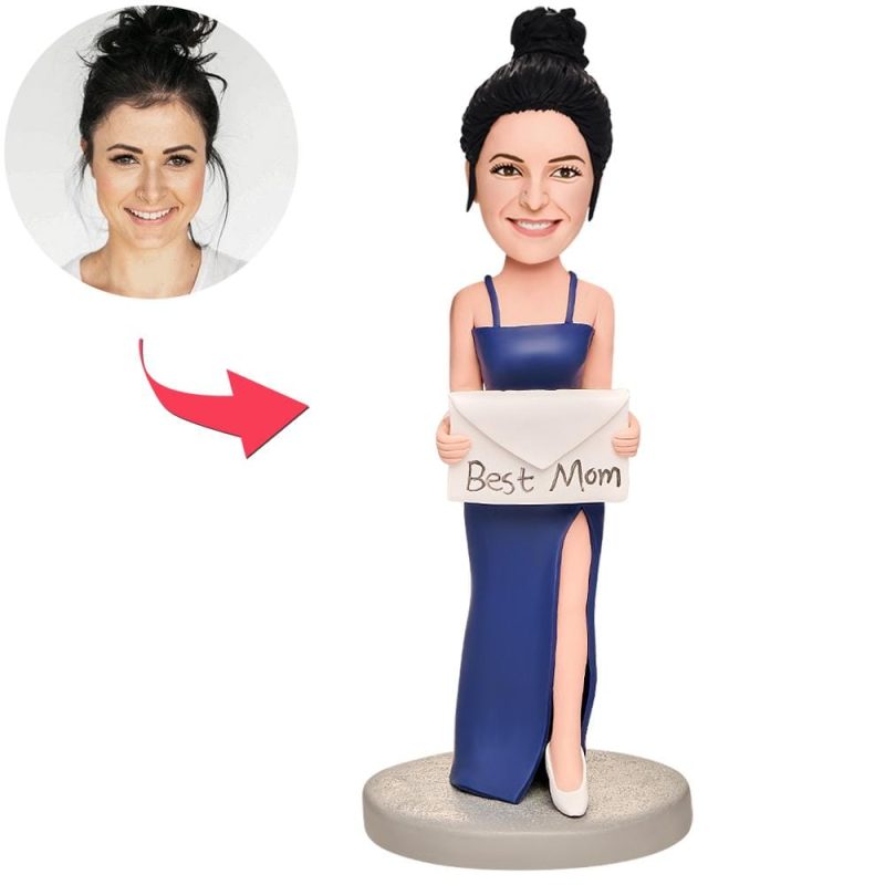 Personalized Bobblehead with Engraved Text Mother’s Day Gift – Fashion Mom