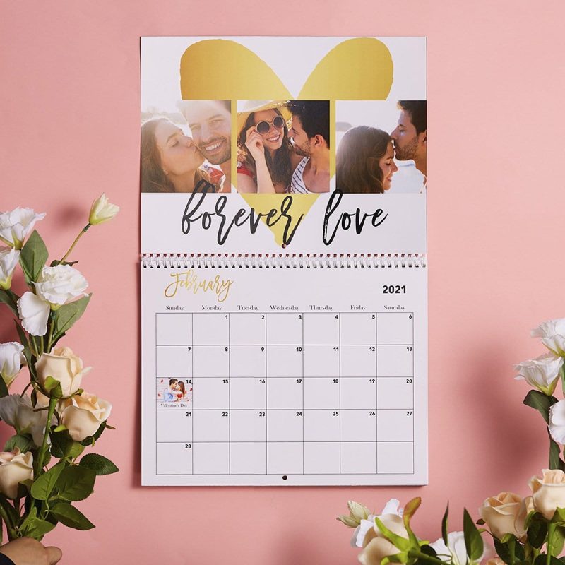 Custom Photo Calendar Personalized Wall Calendar Gifts