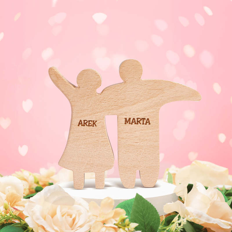 Valentine’s Day Gifts Personalized Wooden Family Puzzle Decor Custom Name Gifts for any Occasion
