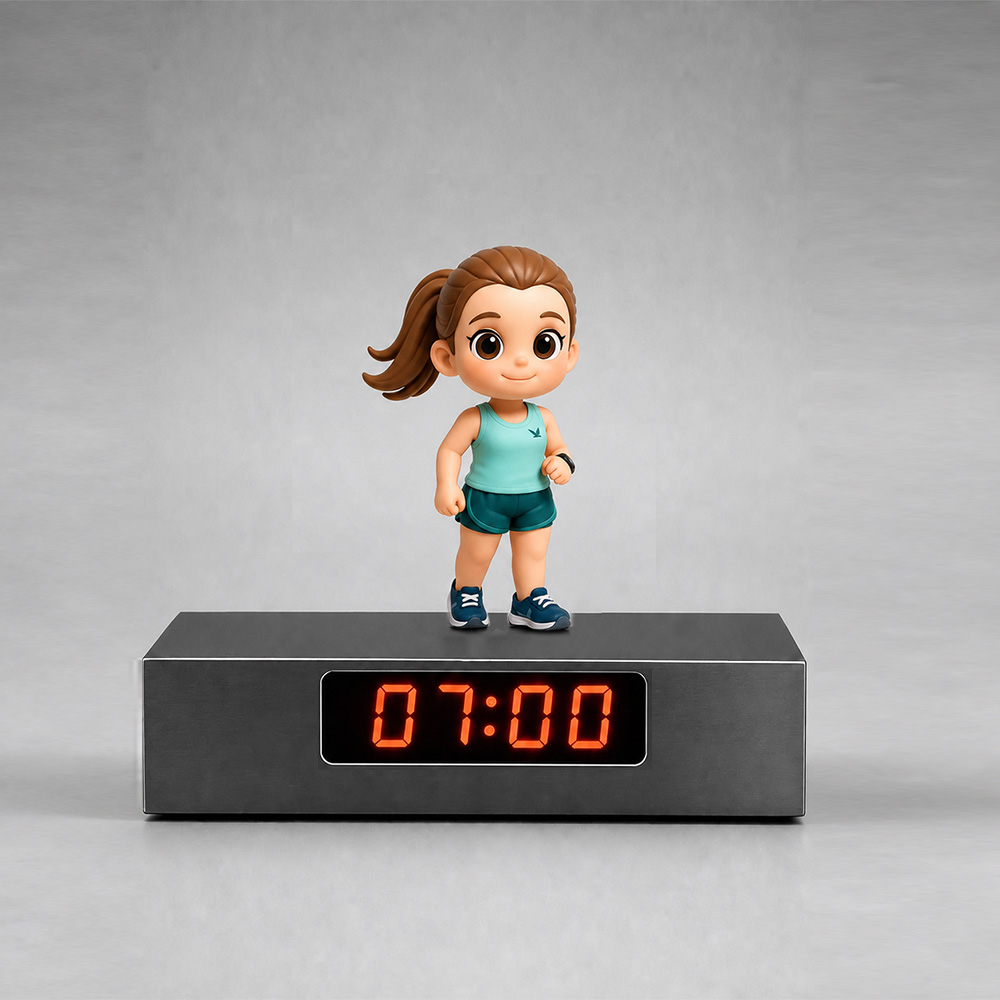 Custom Sports Themed Alarm Clock With Music Unique Vintage Gift for Sports Enthusiasts - Image 2