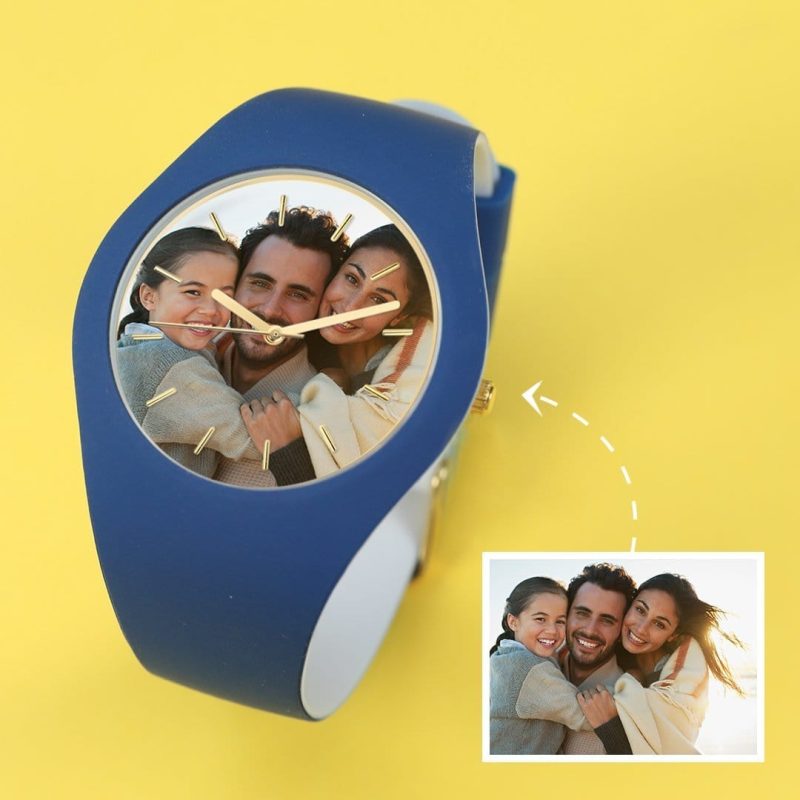 Father’s Day Watch Father’s Day Gift Custom Watch Gift For Dad – Waterproof Silicone