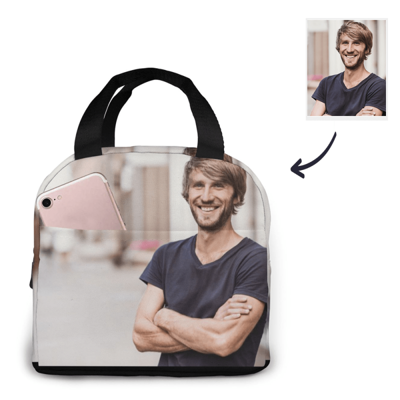 Custom Lunch Bag With Photo Custom Insulation Bag With Zipper