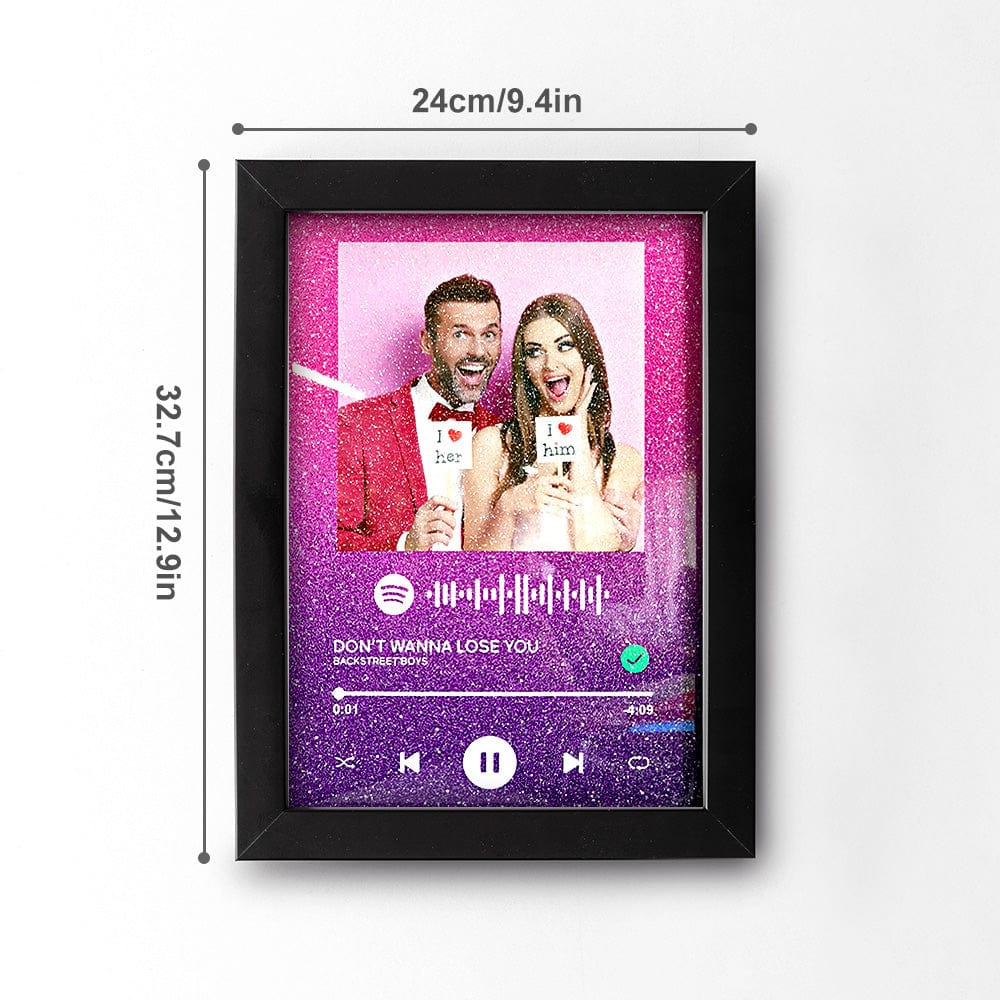Custom Spotify Code Music Acrylic Plaque Frame Personalised Song - Image 2