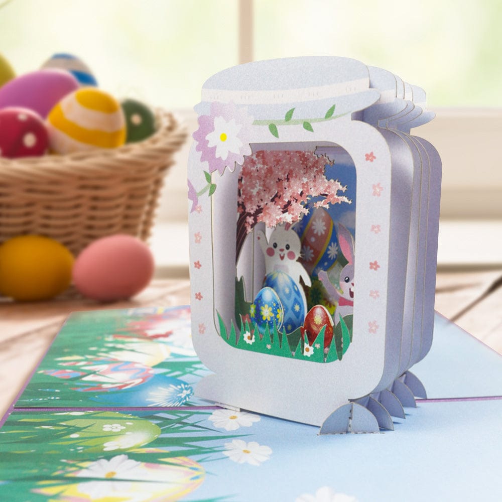 Easter Bunny Card 3D Pop Up Card Easter Gifts