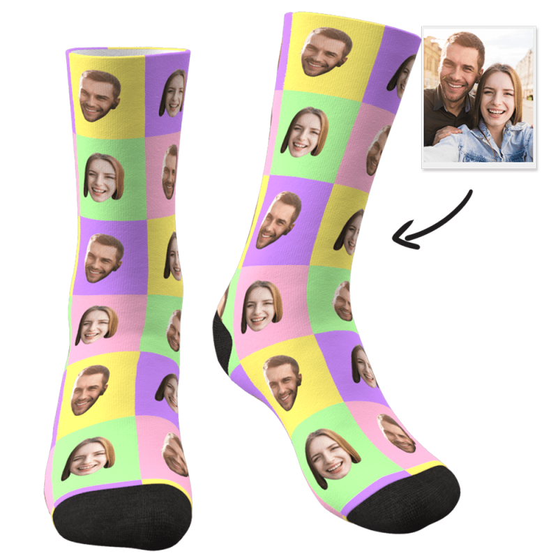 Photo Socks Anniversary Gifts Christmas Gift For Her