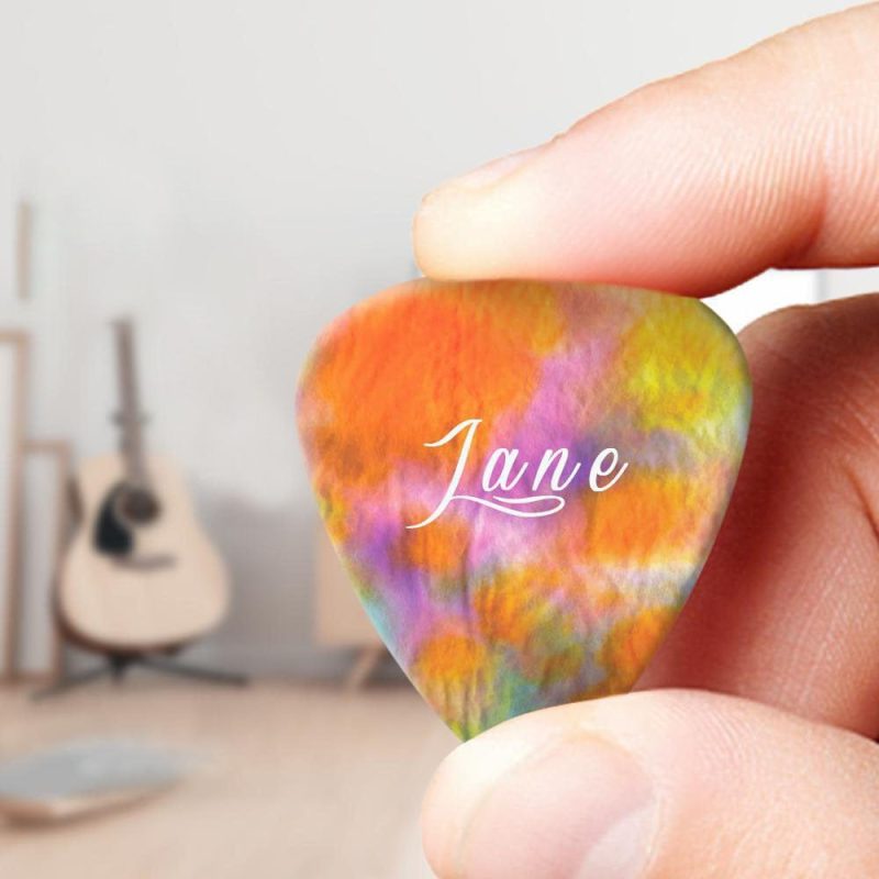 Best Friend Gift Custom Guitar Pick Anniversary Gift – 6pcs
