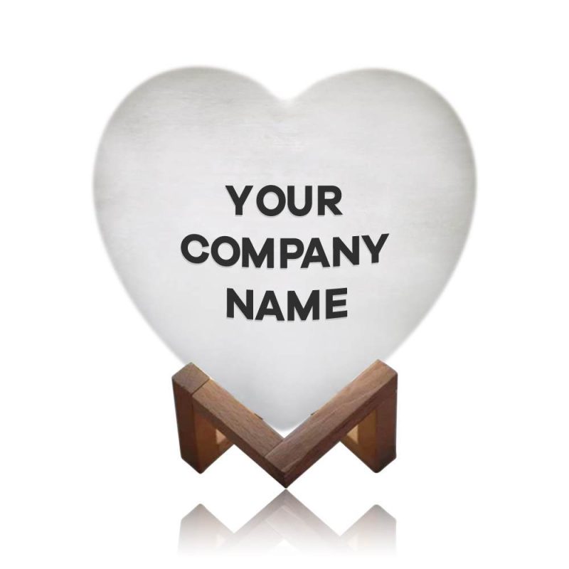Personalized Corporate Gift Custom Moon Lamp 3D Printed Gifts Valentines Day Gifts