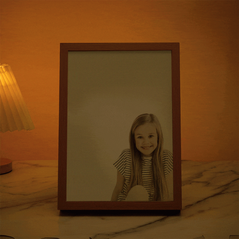 Custom Lamps with Photo Personalized Portraits Miracle Night Light Best Gift for Grandma