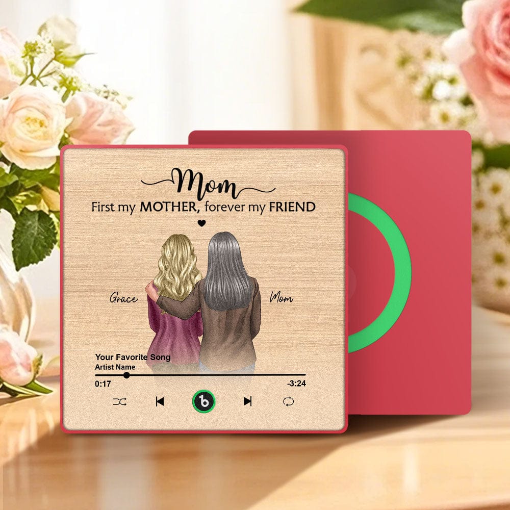 Custom Music Fridge Magnets Mother's Day Music Wall Photo Sticker That Plays Music Without Cell Phone Multiple Styles - Image 2