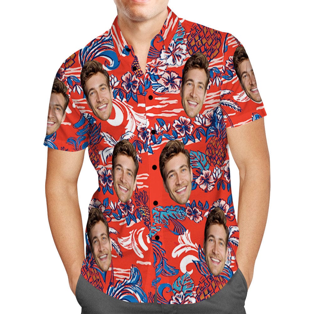 Personalized Hawaiian Shirt Vintage Hawaiian Shirts Anniversary Gift For Him - Image 2
