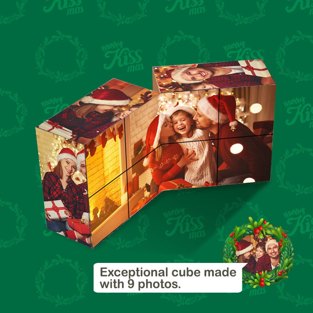 GiftLAB Magic Photo Cube Foldable Picture Cube Christmas Gift For Couple - Image 2
