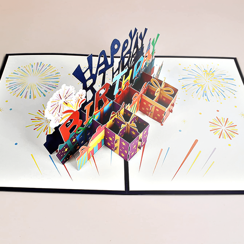3D Birthday Cards Pop Up Cards