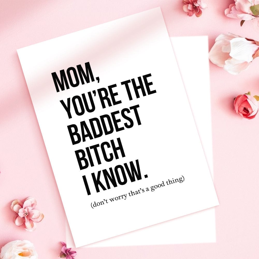 Funny Mother's Day Greeting Card Funny Momma Card Funny Card For Mum