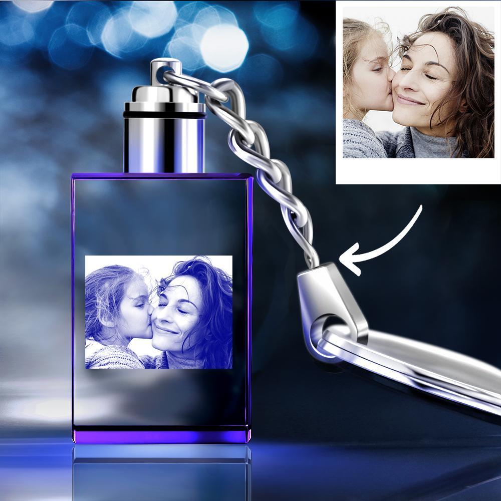 Mothers Day Keychain Photo Keychain Birthday Gift For Mom - Crystal - Image 2