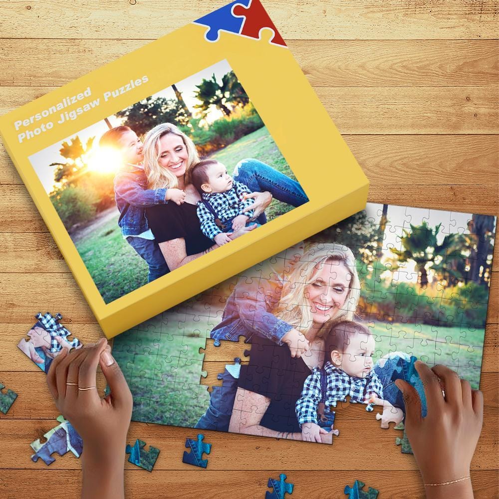 Personalized Jigsaw Puzzle Anniversary Gifts for Family