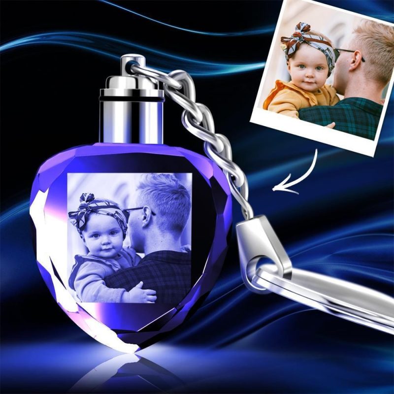 Crystal Gifts For Men Custom Keychain