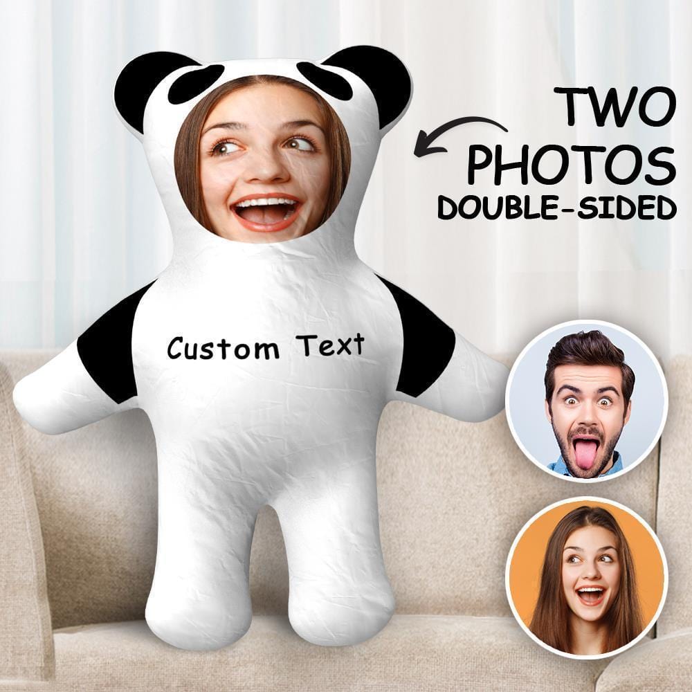Custom Face Pillows Funny Pillows Gifts for Boyfriend Cute Panda Shaped Gag Gifts Christmas Gifts - Image 2