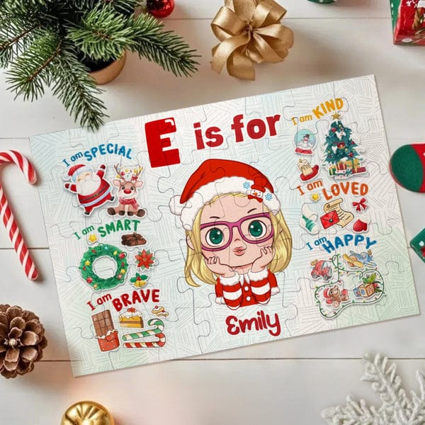 Jigsaw Puzzle Personalized – HAPPY BIRTHDAY | Gift For Grandkid – Gift for Kids – Trendy 2024 New 2024 – Personalized Puzzle